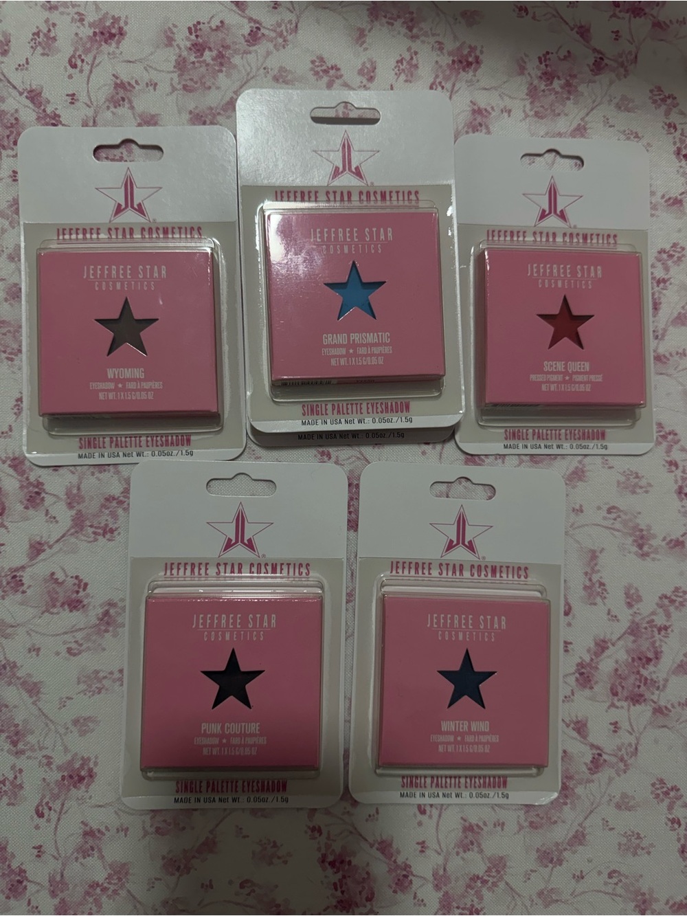 Jeffree Star Eyeshadow Singles Lot-5